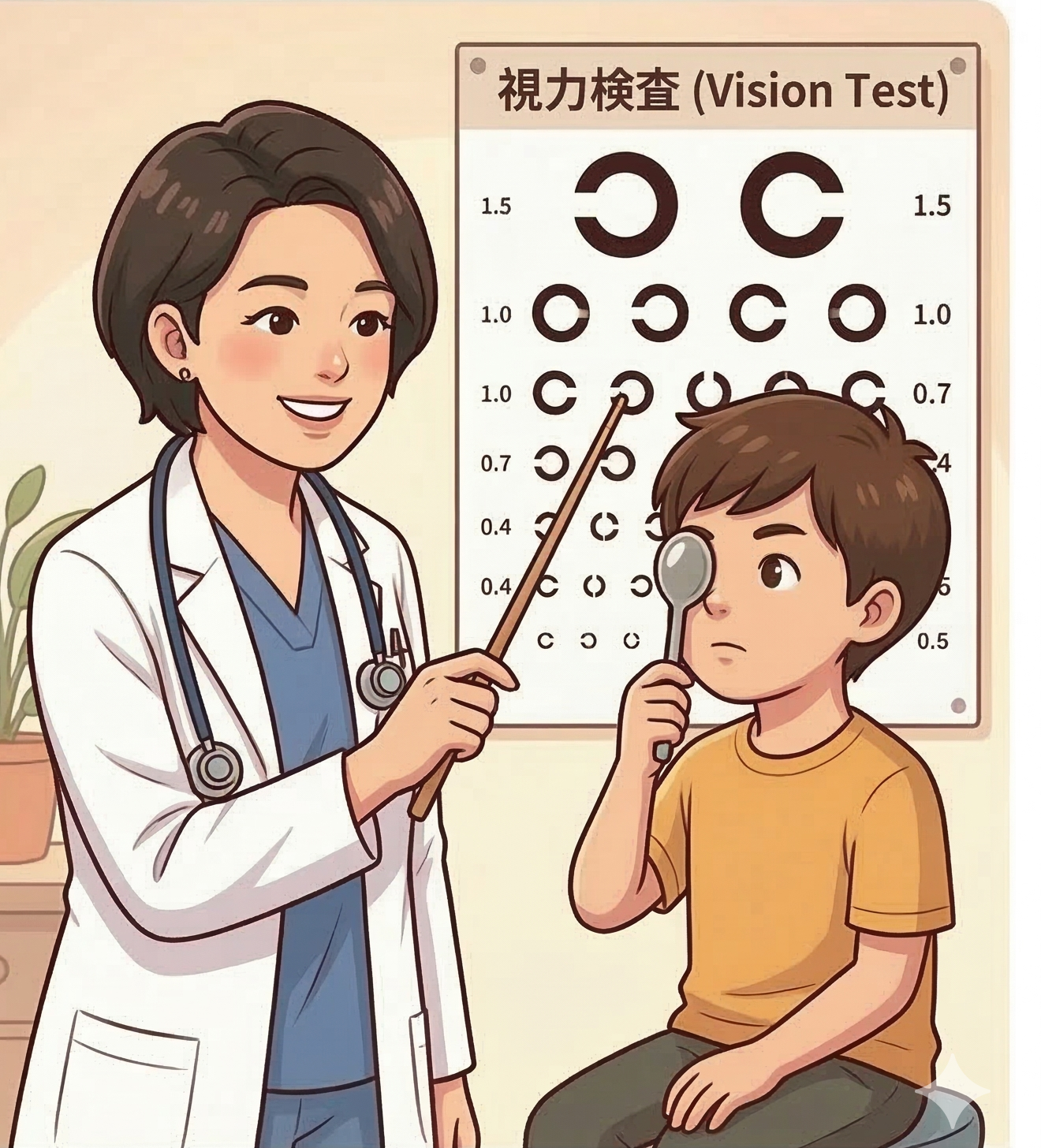 視力コースのイメージ