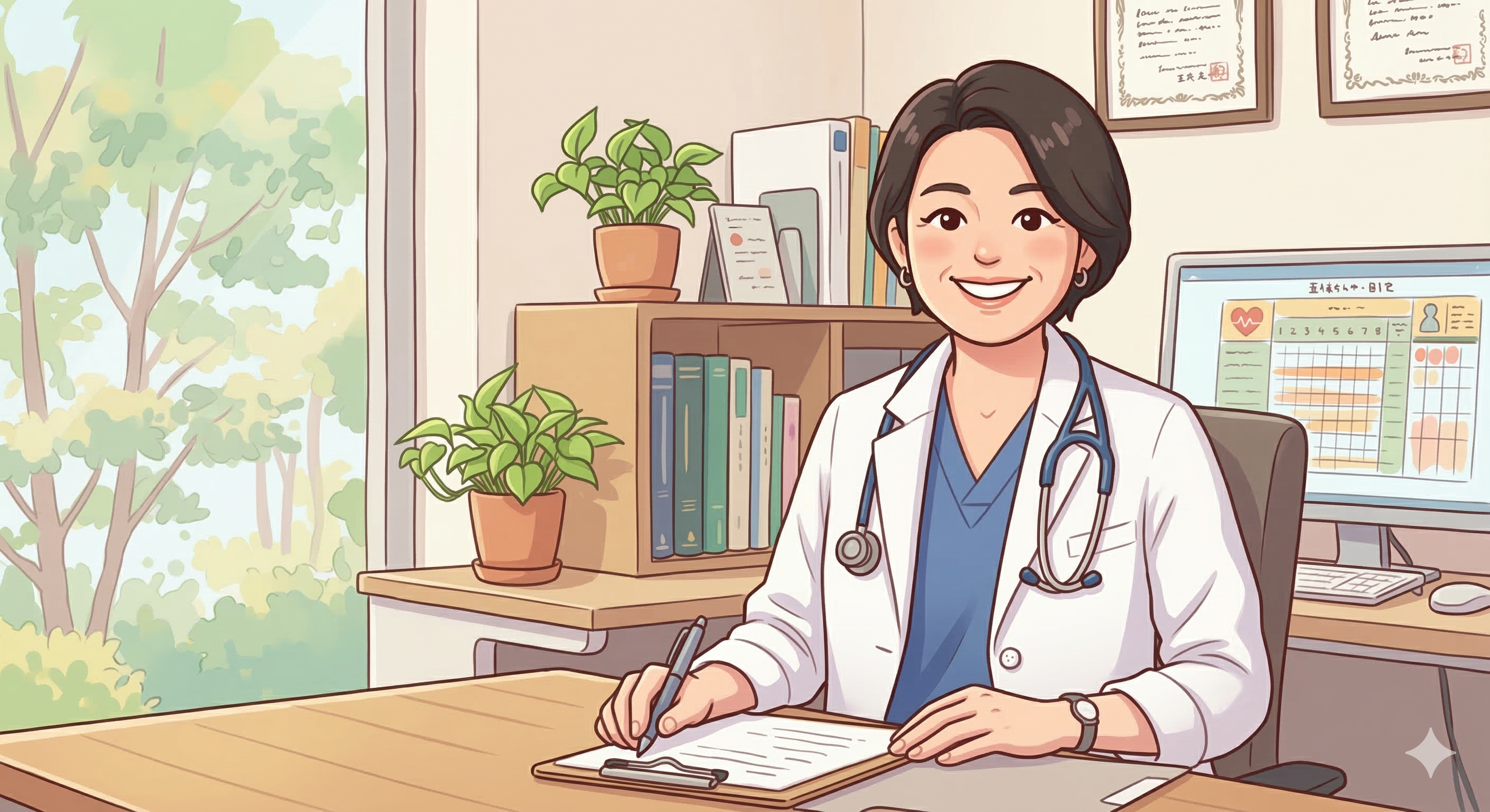 えがおの せんせい